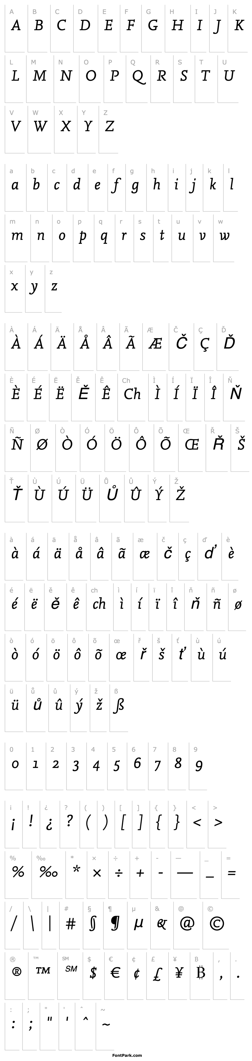 Overview NexusMix-Italic