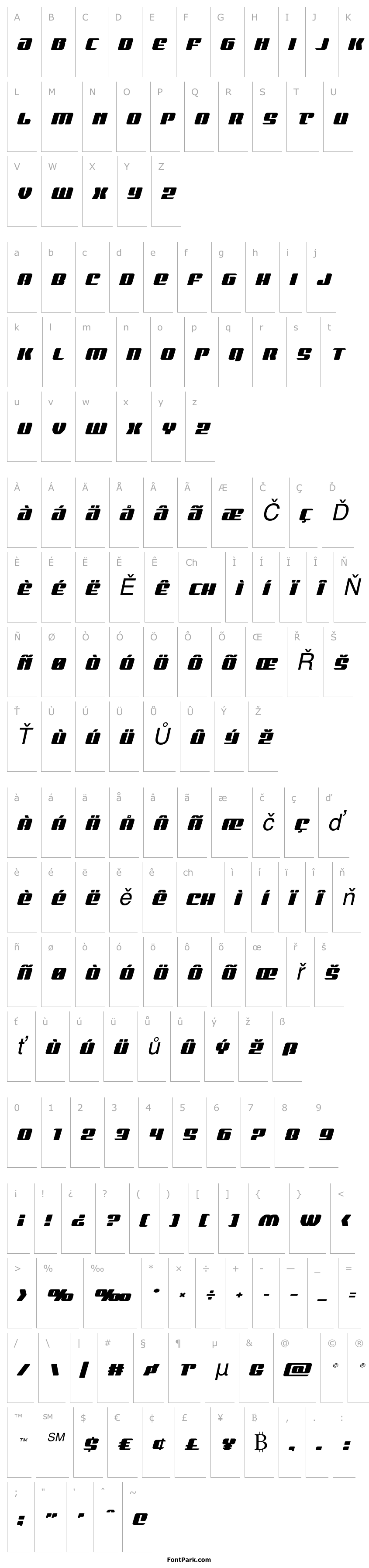 Overview Nicomedia Expanded Italic