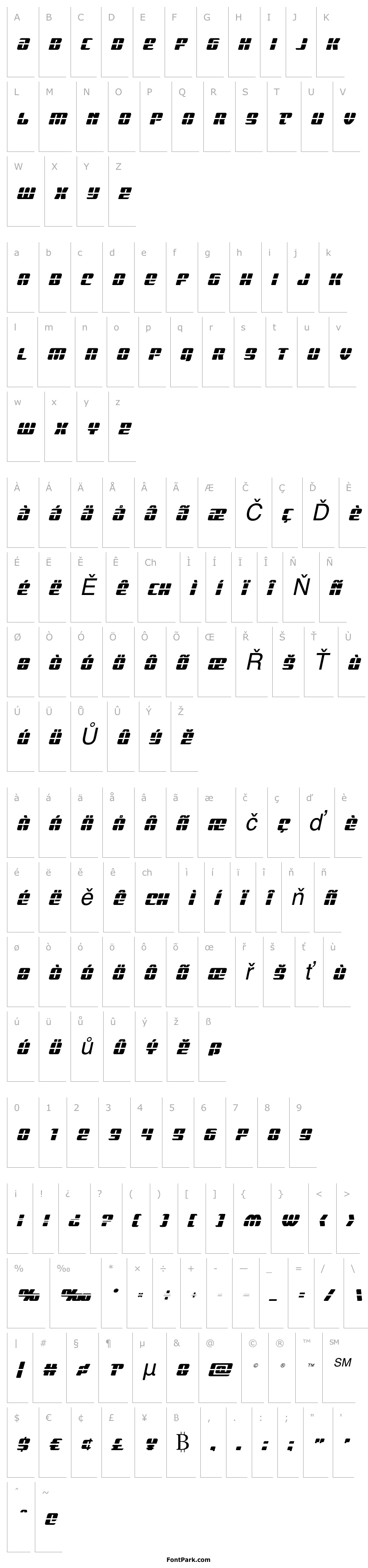 Přehled Nicomedia Laser Italic