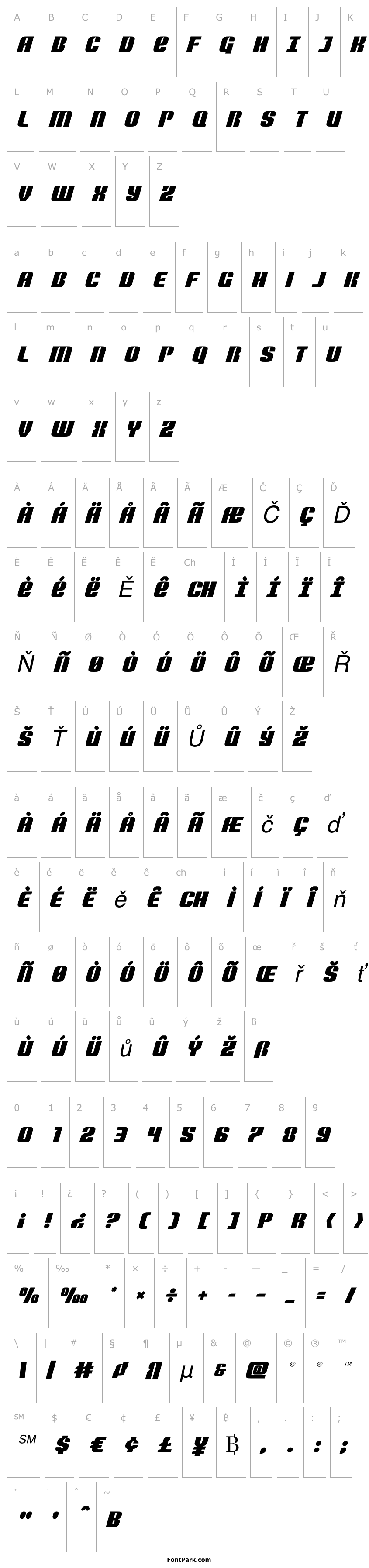 Overview Nightwraith Italic