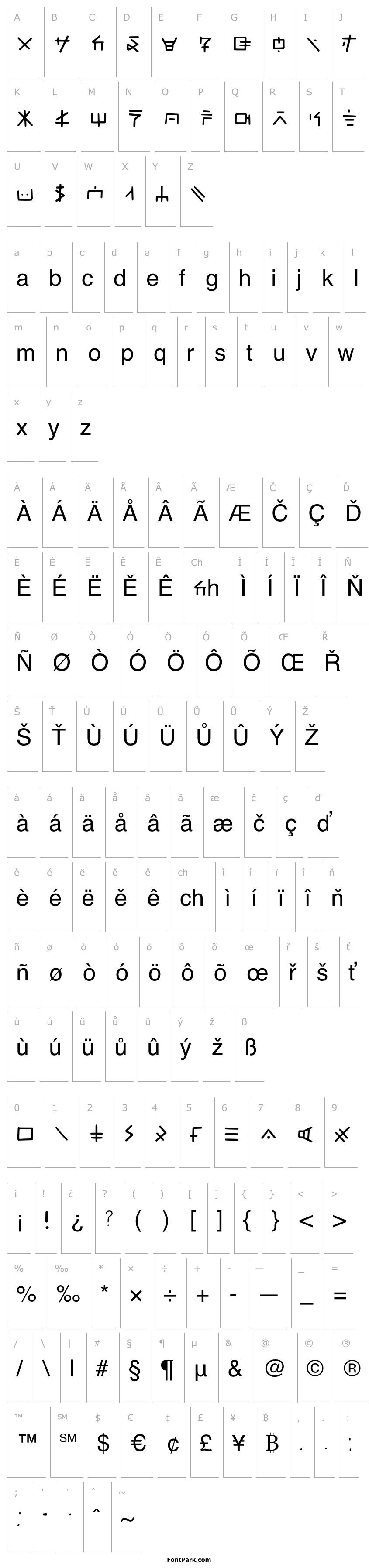 Overview Ninjargon Regular