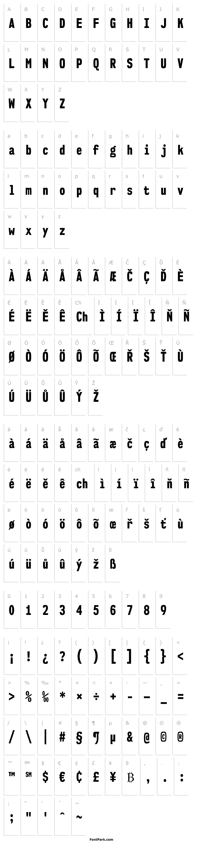 Overview NK57MonospaceCdEb-Regular