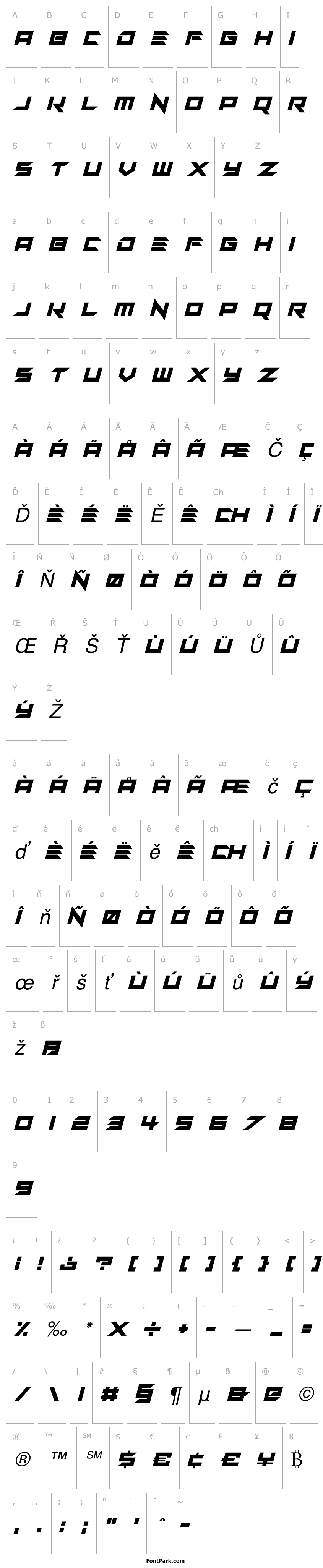 Přehled No Surrender Italic