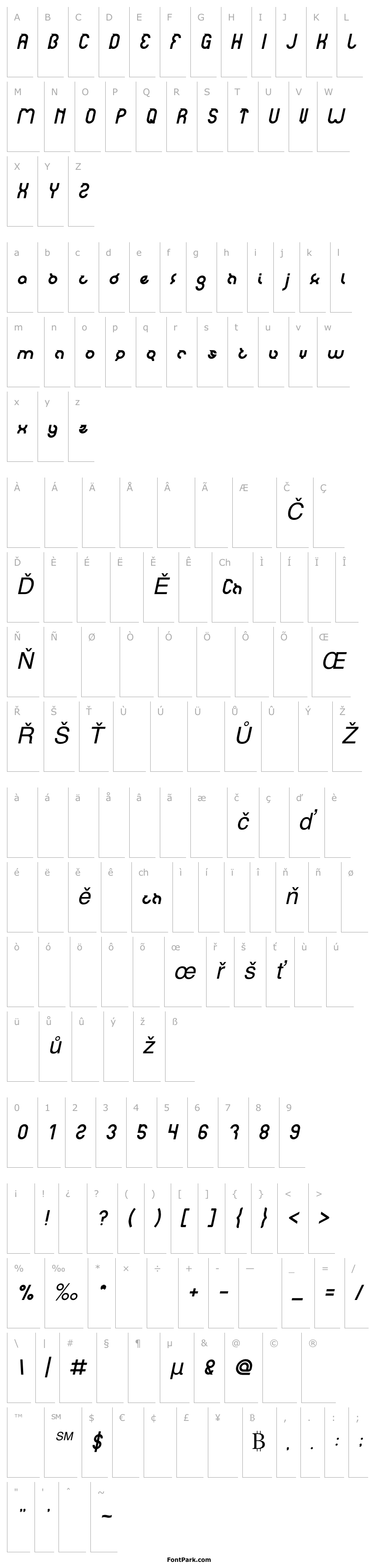 Overview noakatz Italic