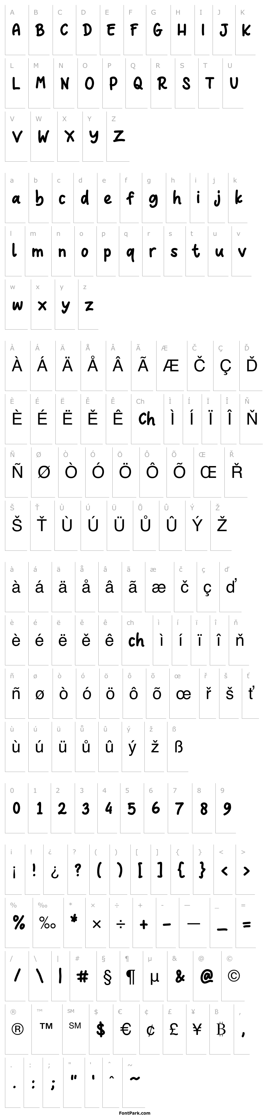 Overview Nocturnal Hand Bold