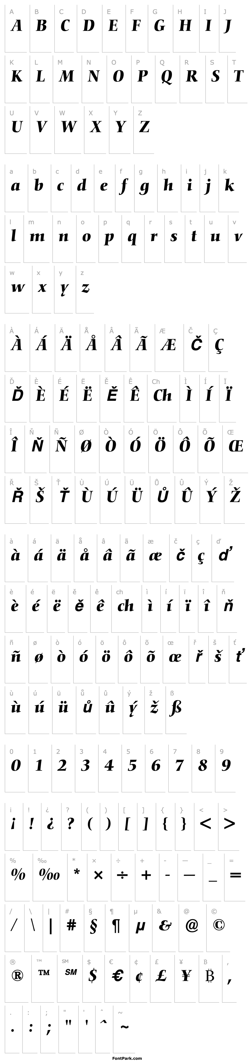 Overview Nofret Medium Italic