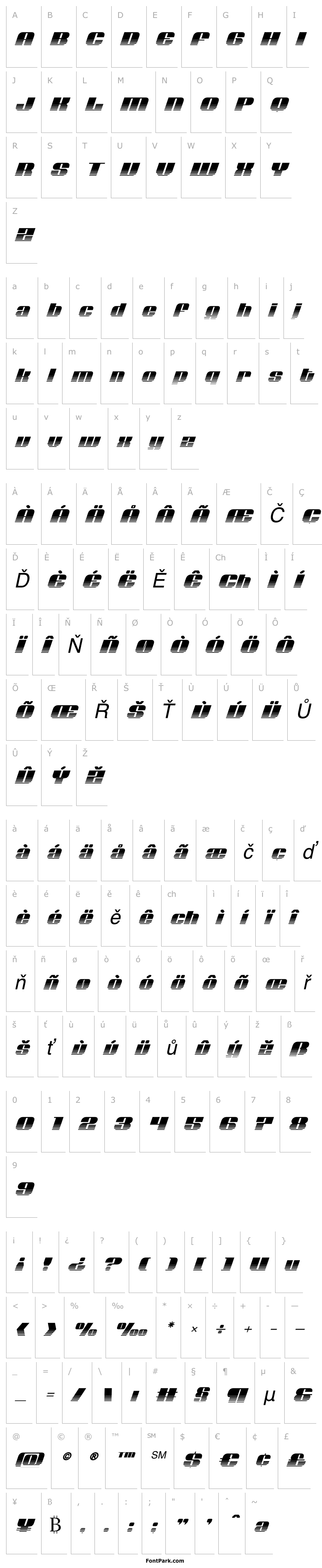 Přehled Nolo Contendre Halftone Italic