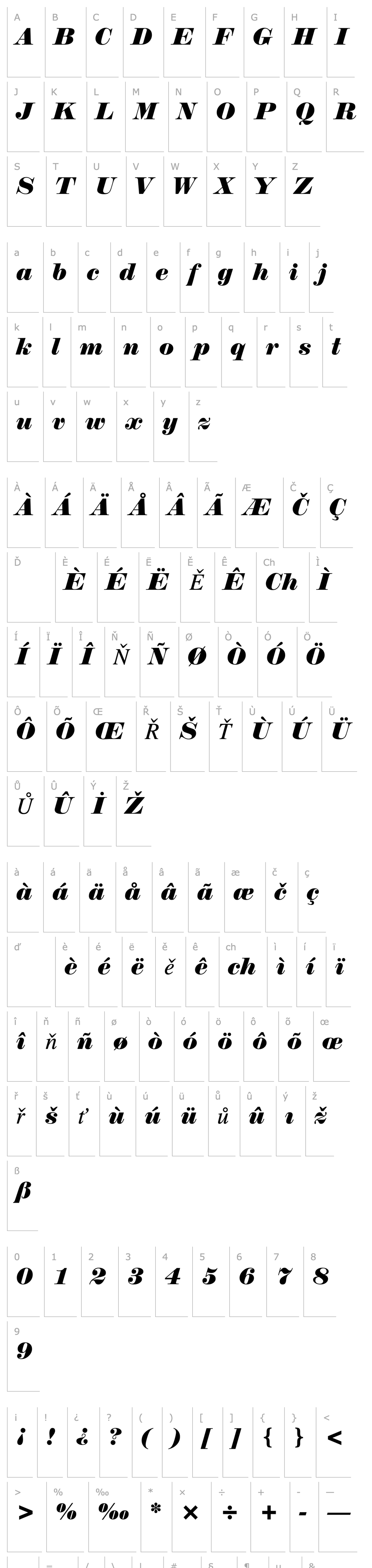 Overview Normande Italic BT