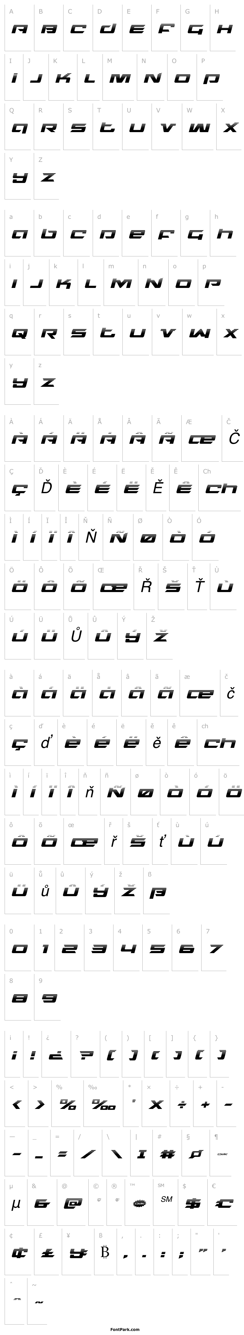 Overview Northstar Halftone Italic