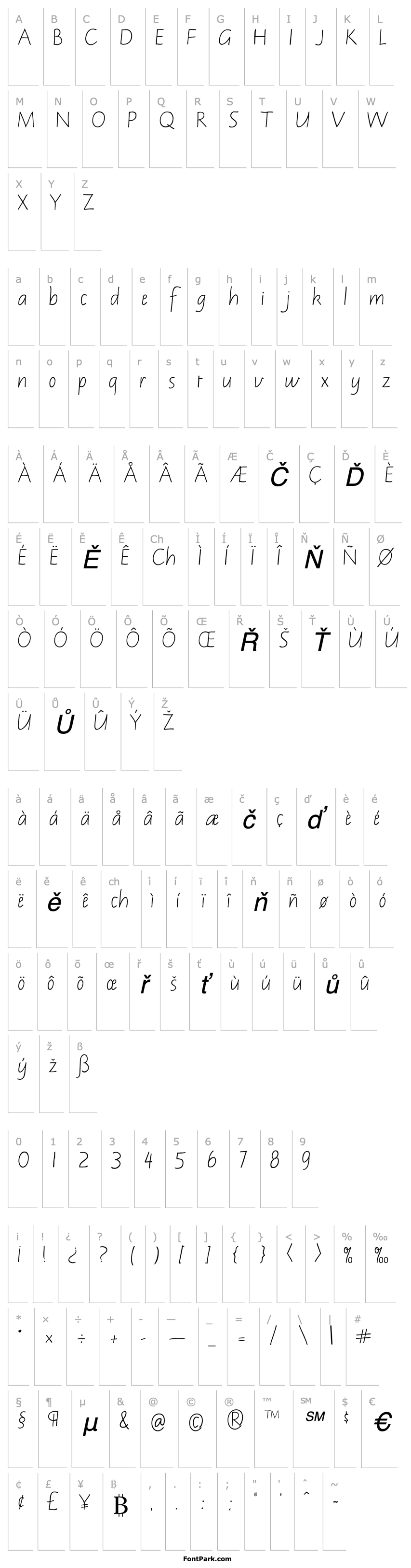 Overview NotehandLefty Italic