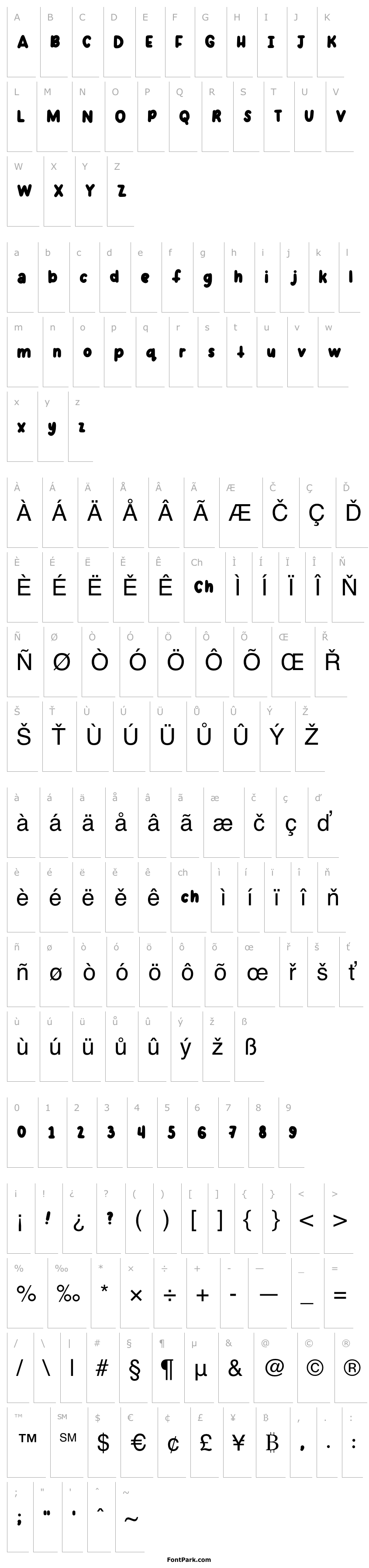 Přehled Notes Font Regular