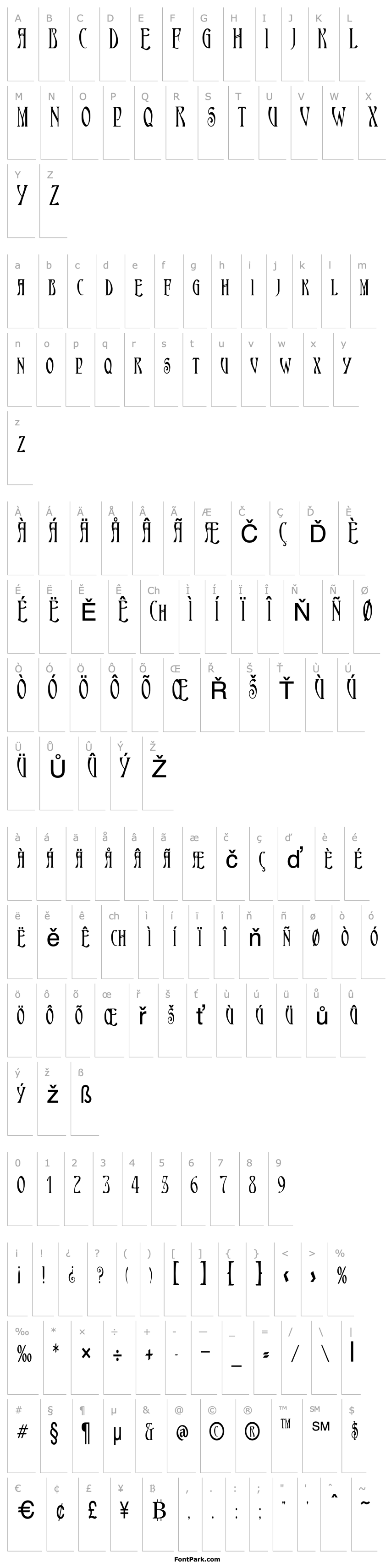 Overview Nouveau-Condensed Normal