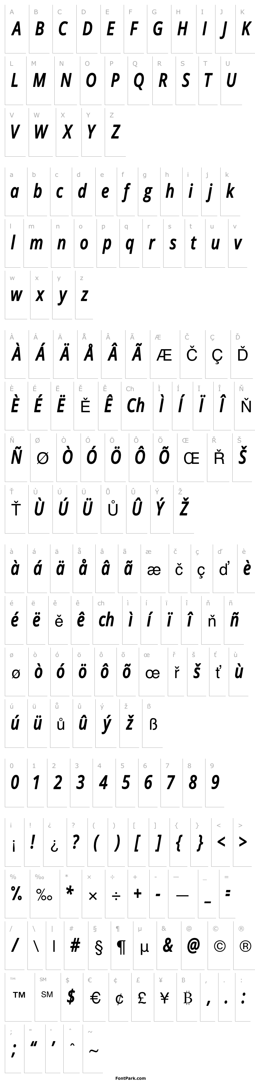 Přehled Novus-Italic