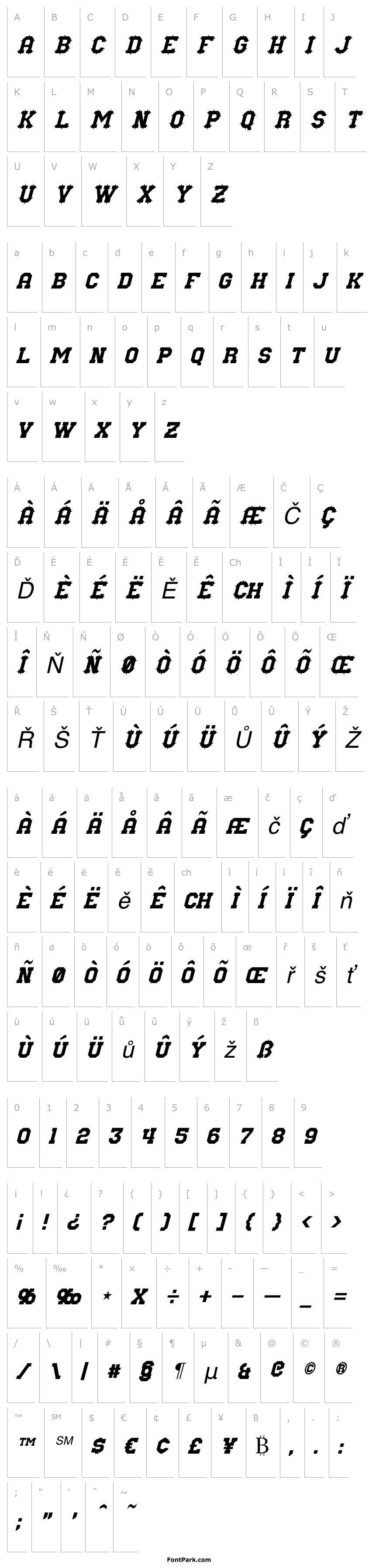 Overview Nuffle Italic