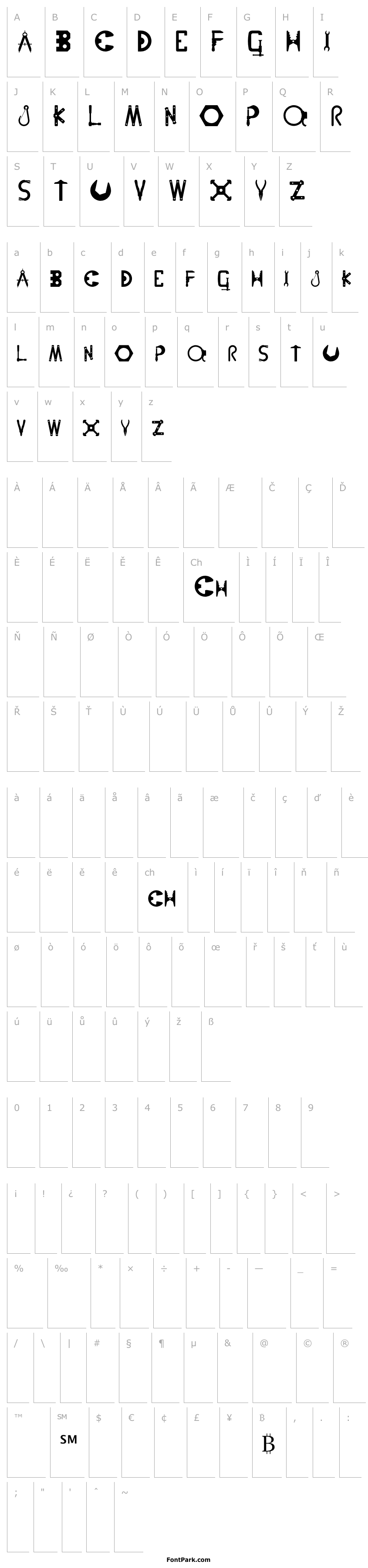 Přehled NutsNBolts