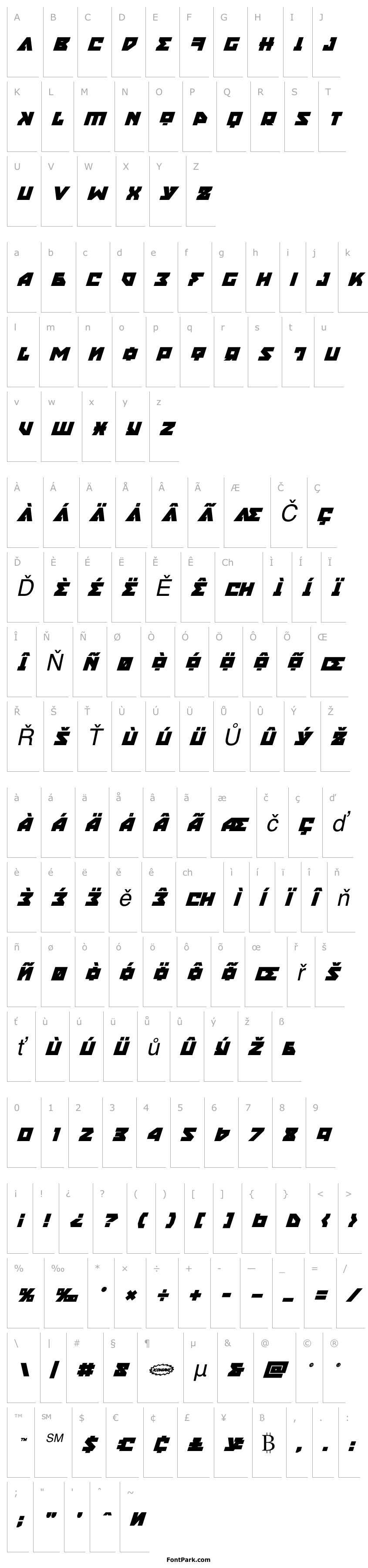 Overview Nyet Bold Italic