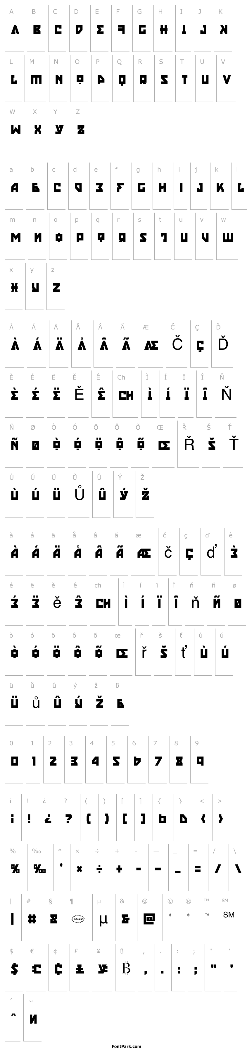 Přehled Nyet Condensed