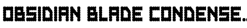 Preview Obsidian Blade Condensed