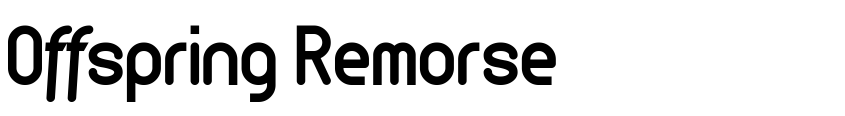 Preview Offspring Remorse