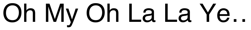 Preview Oh My Oh La La Yeah #2
