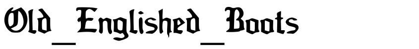 Preview Old_Englished_Boots