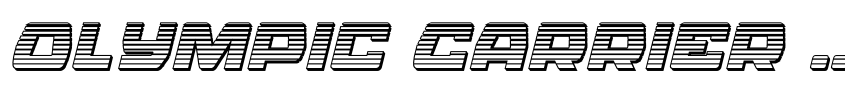 Preview Olympic Carrier Chrome Italic