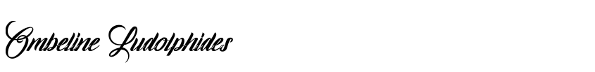 Preview Ombeline Ludolphides