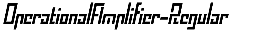 Preview OperationalAmplifier-Regular
