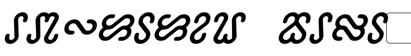 Preview Ophidian Bold Italic