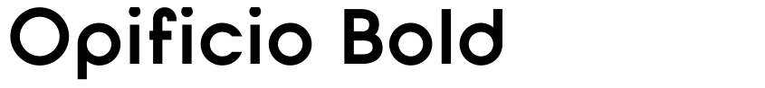 Preview Opificio Bold