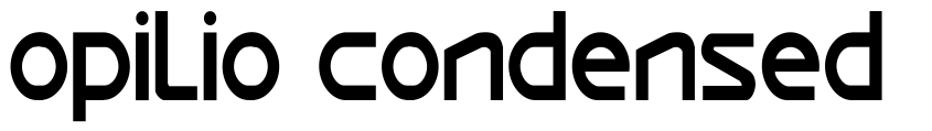 Preview Opilio Condensed