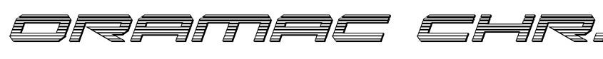 Preview Oramac Chrome Italic