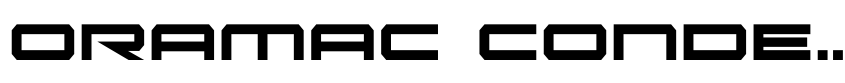 Preview Oramac Condensed