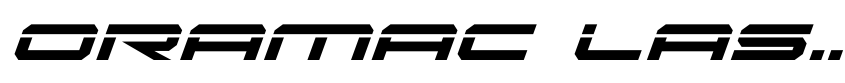 Preview Oramac Laser Italic