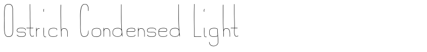 Preview Ostrich Condensed Light