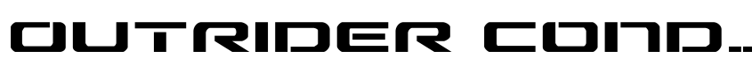 Preview Outrider Condensed Condensed