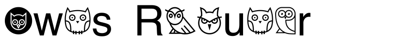 Preview Owls Regular