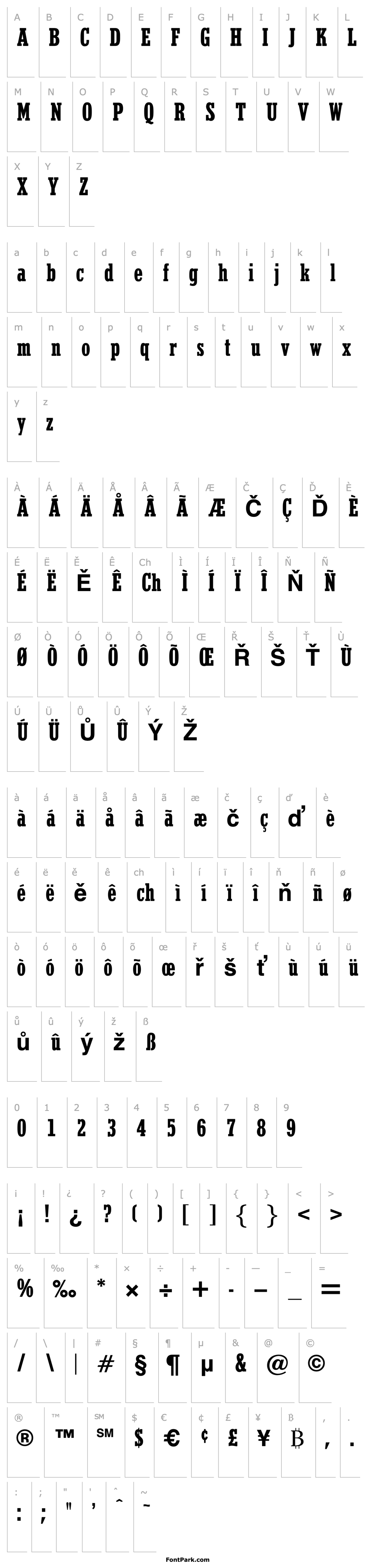 Overview OPTIStymie-BoldCondensed