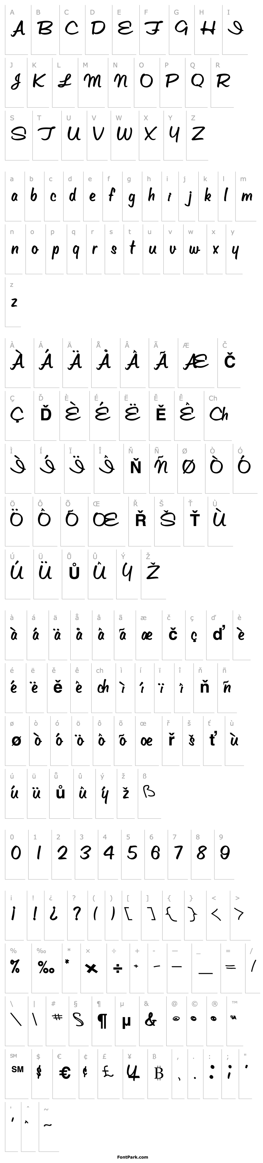 Overview ObetteScriptSSK Bold