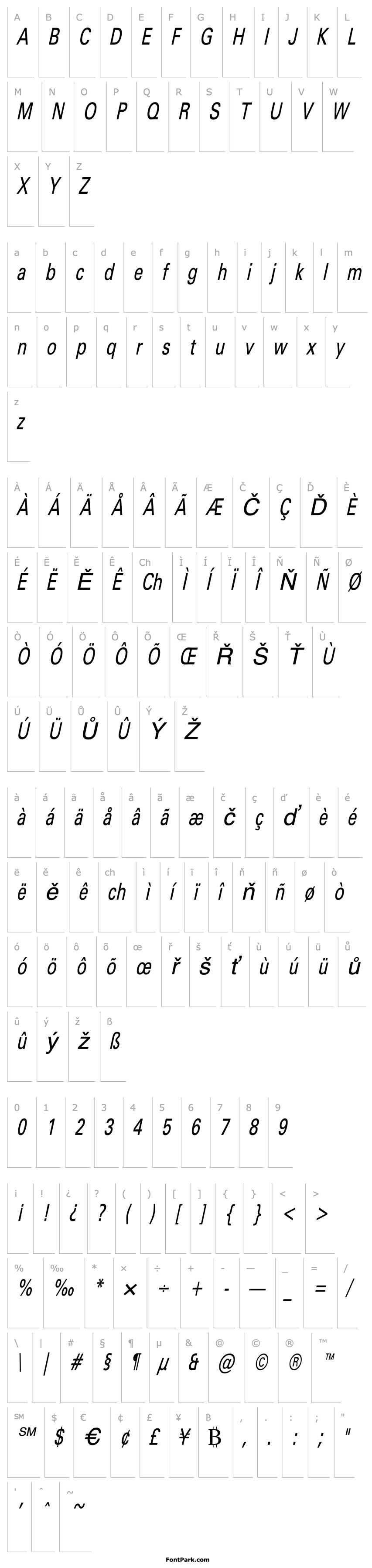 Overview ObeliskCondensed Oblique