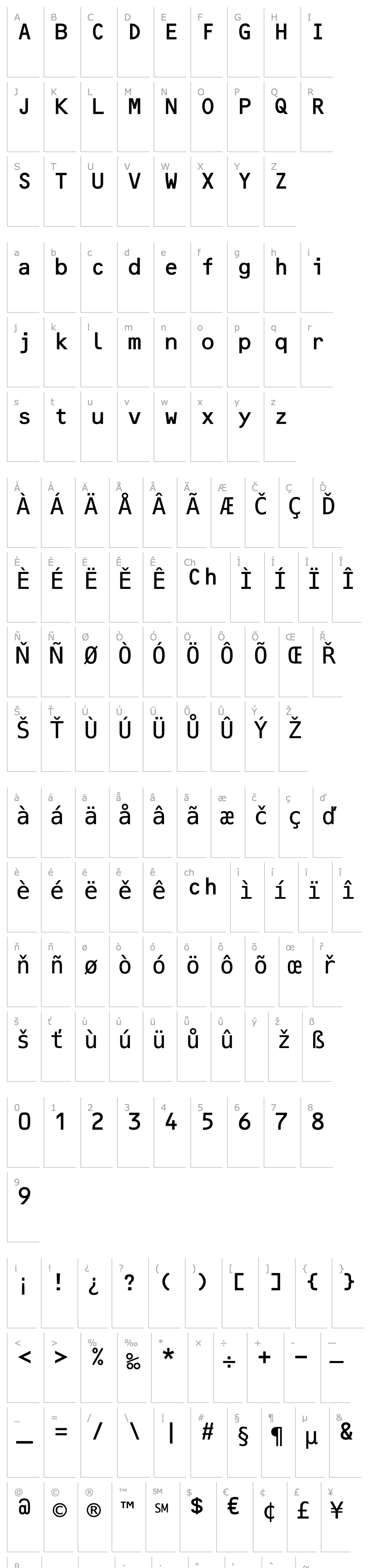 Overview OCR B MT