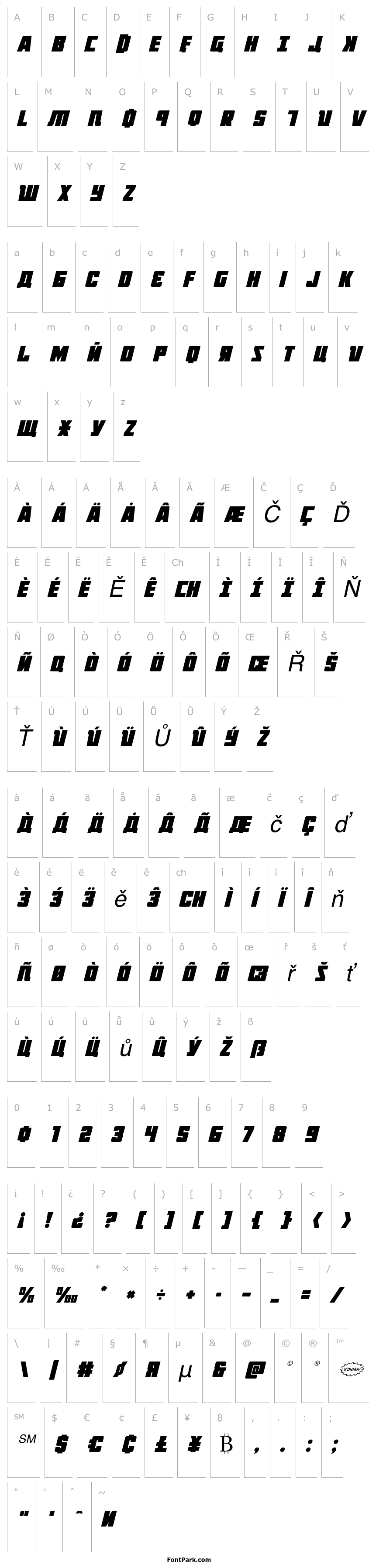 Overview October Guard Italic