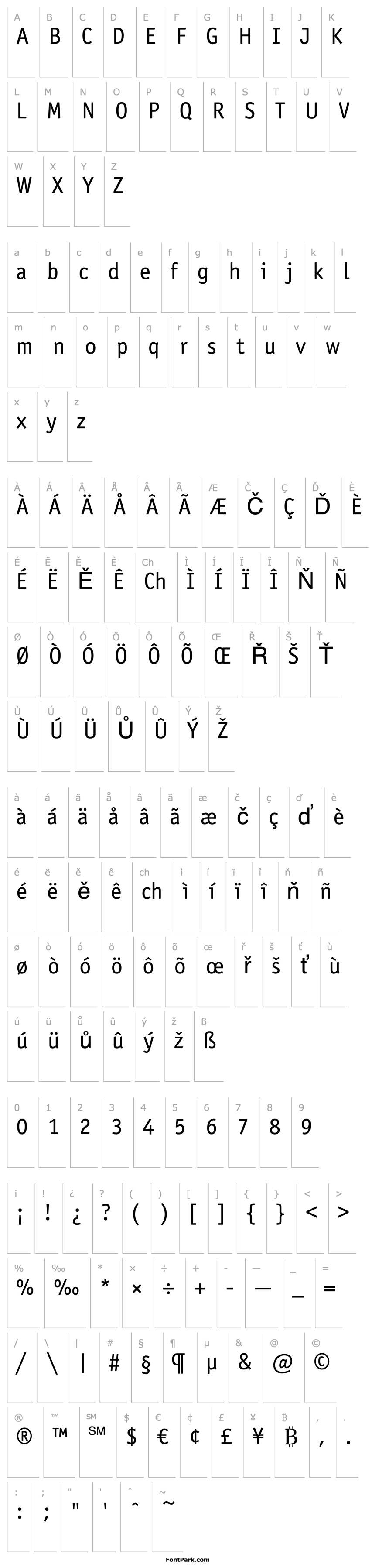 Overview Officina Sans ITC Book