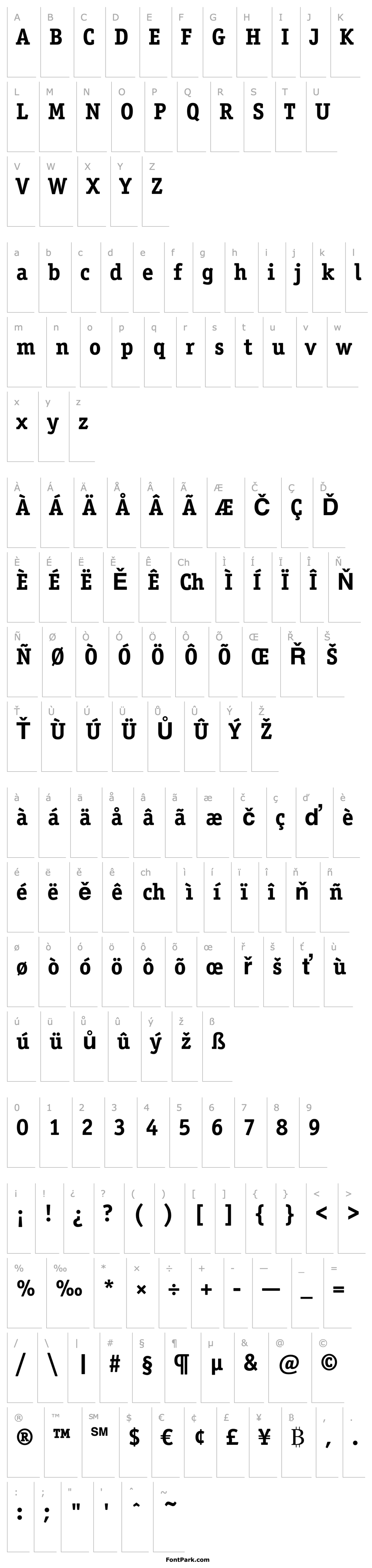 Overview Officina Serif ITC Bold