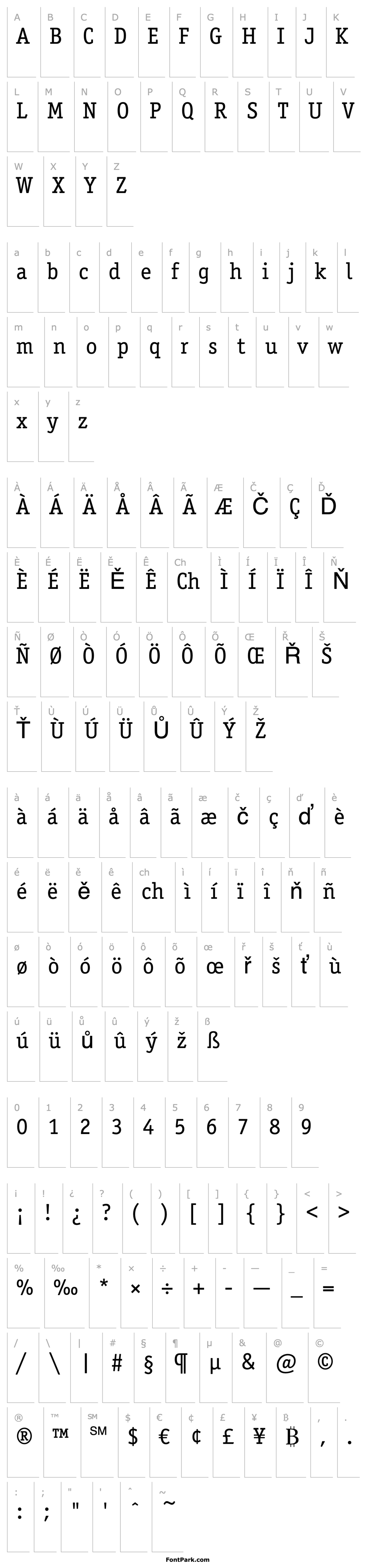 Overview Officina Serif ITC Book