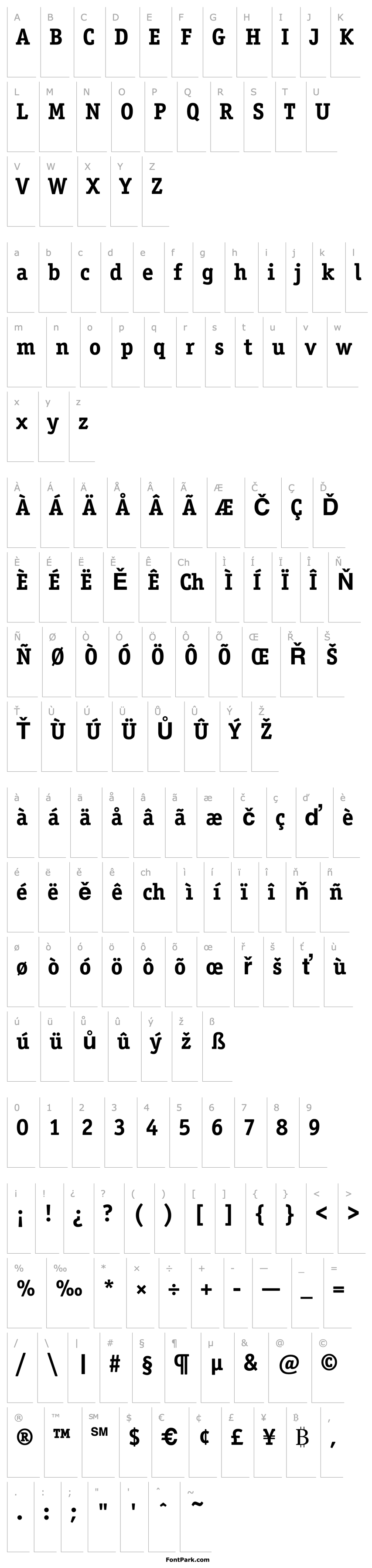 Overview Officina Serif ITC TT Bold