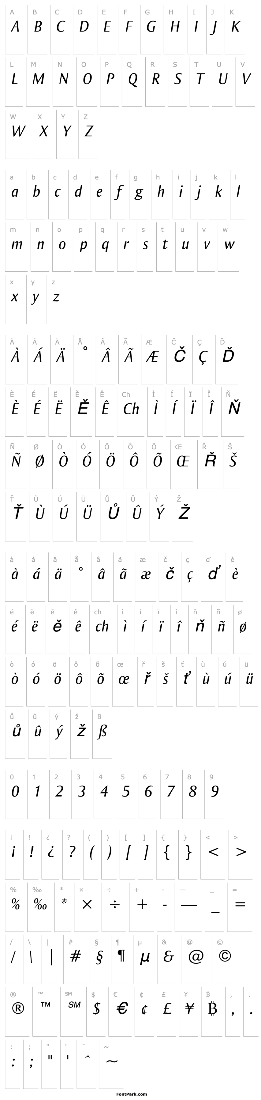 Overview OgiremaItalic