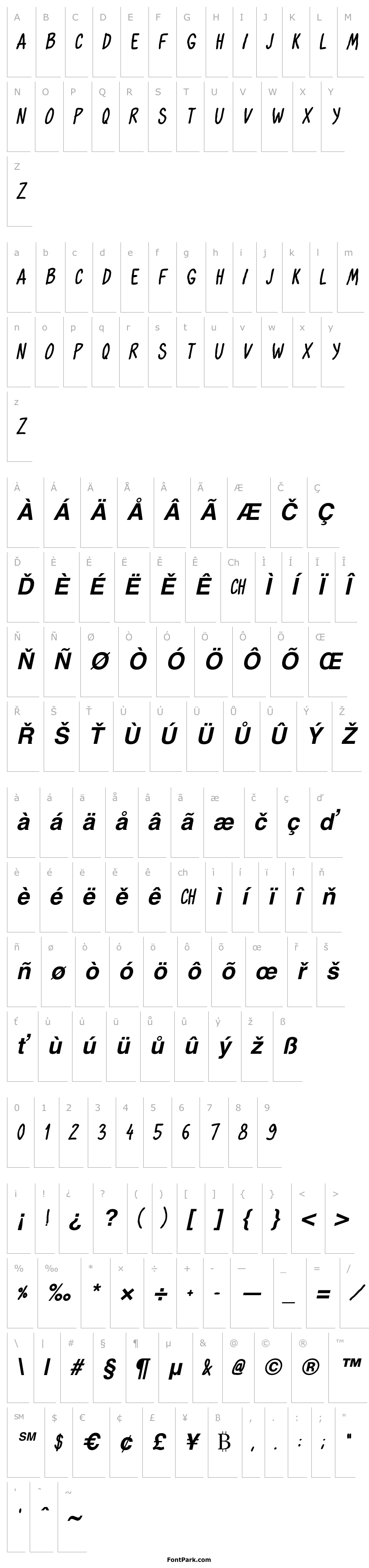 Přehled Oh,Maria Bold Italic