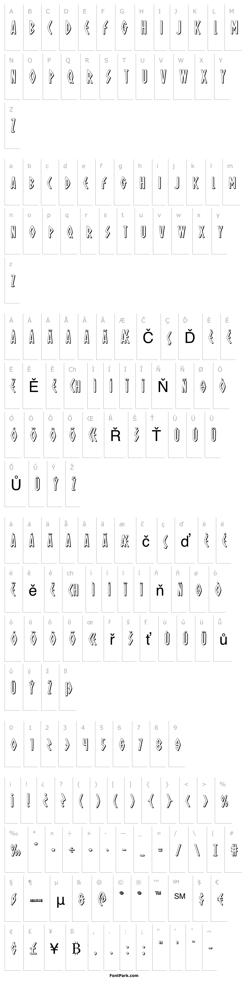 Oh Mighty Isis 3D Font | FontPark.com