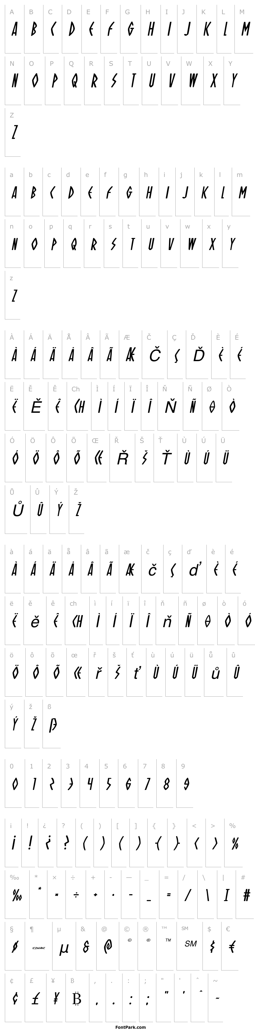 Přehled Oh Mighty Isis Italic